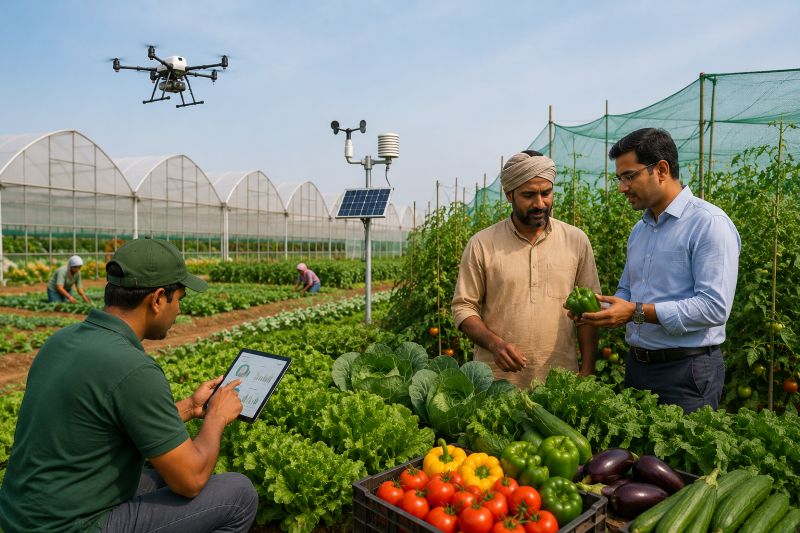 ITC to Develop Hybrid Agriculture Clusters for Traceable Fresh Produce Supply Chain